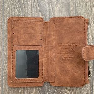 Luxury leather wallet Caseme
